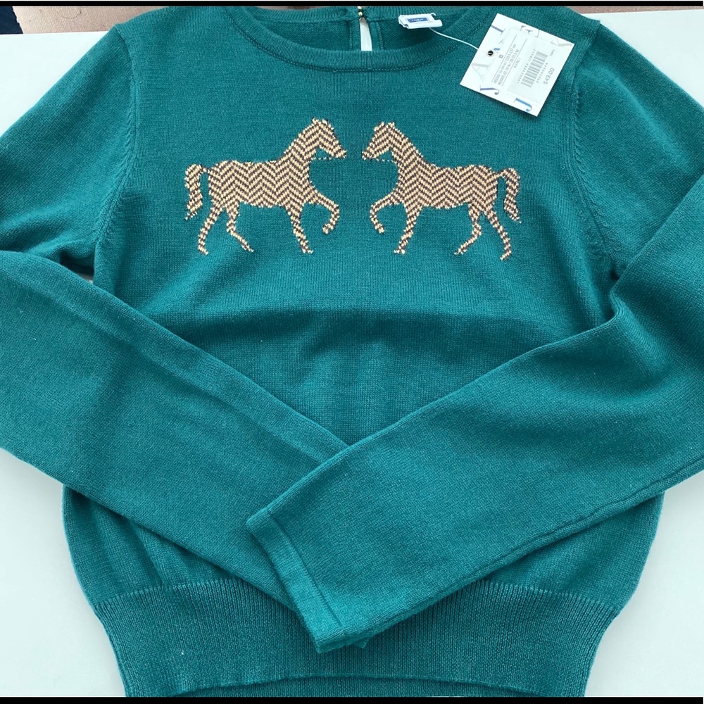 Janie and Jack ‘Countryside Ride’ Sweater Sz 8